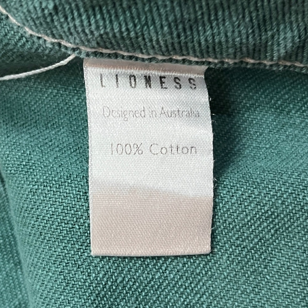 Lioness Cargo Pants Womens L Green Field Day Carpenter Wide Leg Utility Cotton - Picture 6 of 9